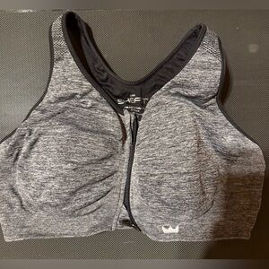 SHEFIT Heather Gray Sports Bra